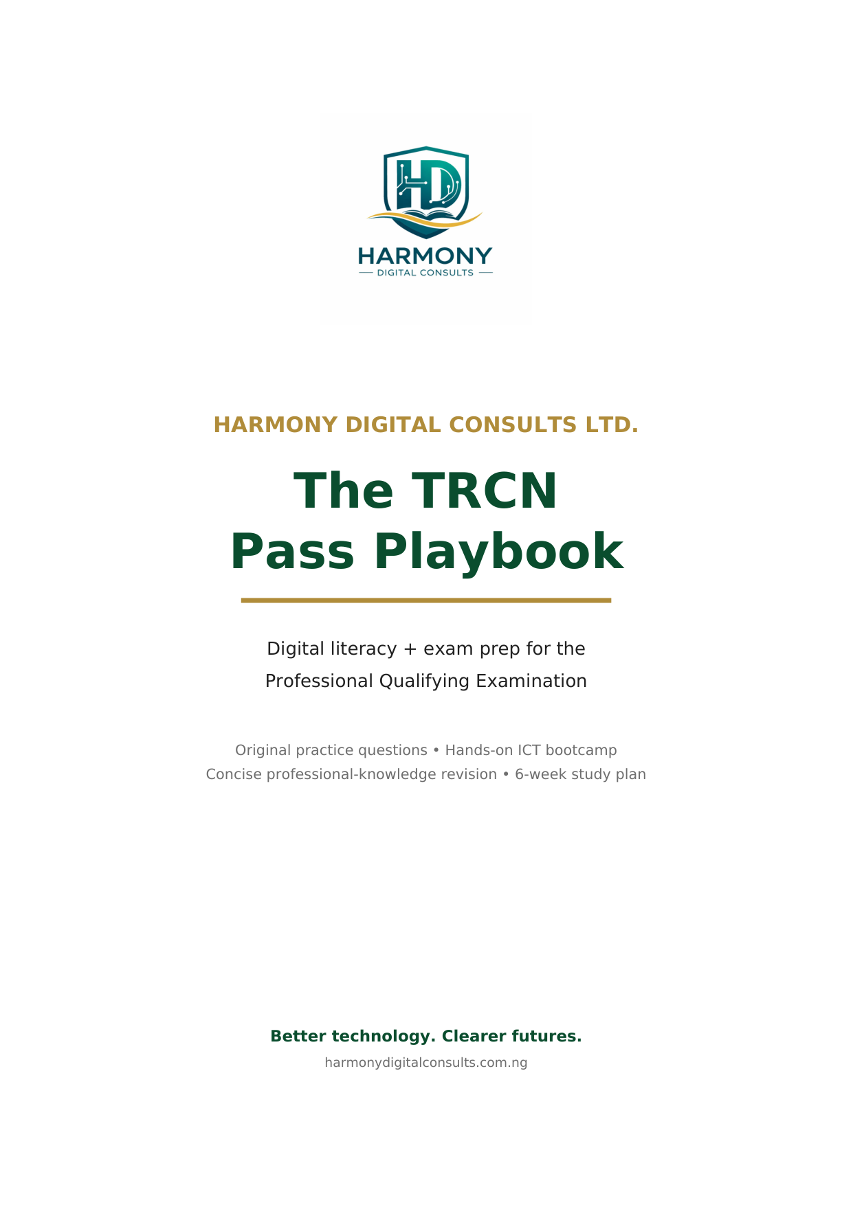 The TRCN Pass Playbook cover